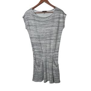 Beyond Yoga Gray Mini Dress Women’s Sz XS Pockets Elastic Waist Casual